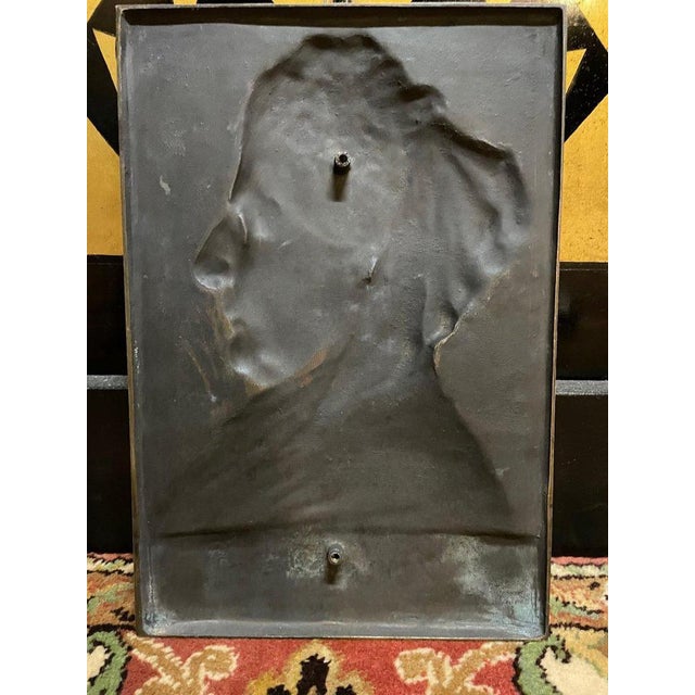 Bas Relief in Bronze by A. Davin, 1902 For Sale - Image 5 of 6