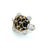Vintage Hammerman Brothers Diamond and Onyx Turtle Brooch, 18k Gold and Platinum For Sale - Image 4 of 8