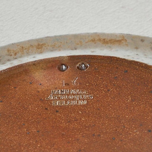 Belgian Zodiac Studio Pottery Dish from Armogrès, 1960s For Sale - Image 9 of 10