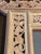 Vintage Hand-Carved Balinese Window Accent Wall Mirror For Sale - Image 10 of 11