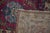 Wine Antique Yezd Carpet - 9'5" x 23'6" For Sale - Image 8 of 14