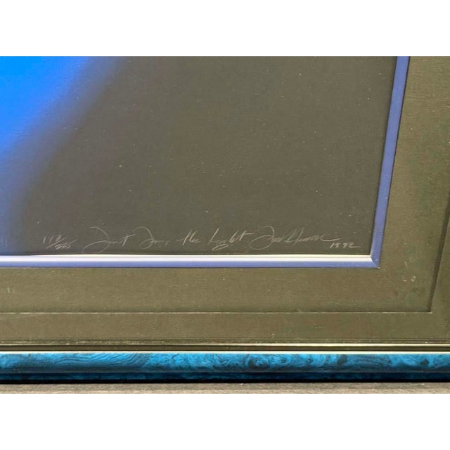 Paper Frank Howell "Fruit From the Light" Serigraph on Paper Custom Framed Hand Signed 1992 For Sale - Image 7 of 7