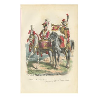 Andrew Best & Leloir after Horace Vernet, Marine of the Imperial Guard, 1843, Paper For Sale