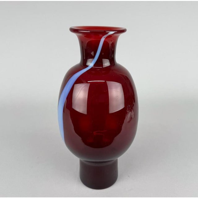 Glass Vase by Zbigniew Horbowy, 1970s For Sale - Image 4 of 7