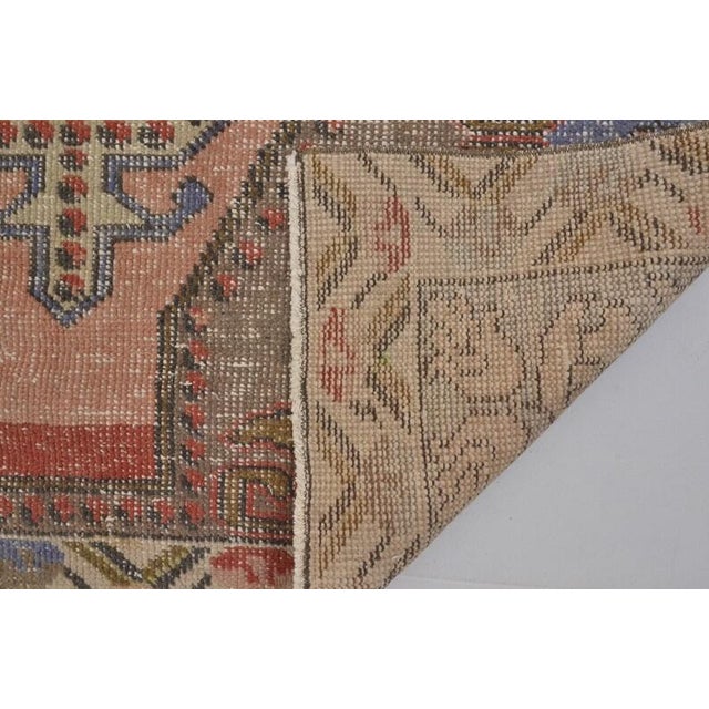 Anatolian Vintage Wool Area Carpet For Sale - Image 10 of 10