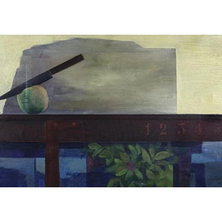 Leo Guida, Still Life Composition, 1962, Oil Painting on Canvas, Framed For Sale