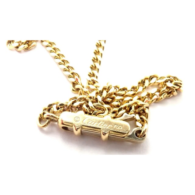 Cartier 18k Yellow Gold 2ct Diamond Pavé Large Heart Pendant Necklace For Sale - Image 11 of 11