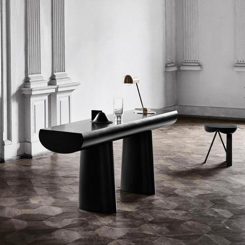 Scandinavian Modern Apricot Wood Console Table by Aldo Bakker for Karakter For Sale - Image 12 of 15