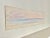 Off-white Modern Coastal Original Pastel Unframed Raw Edge Painting, Pink, Blue and Yellow For Sale - Image 8 of 12