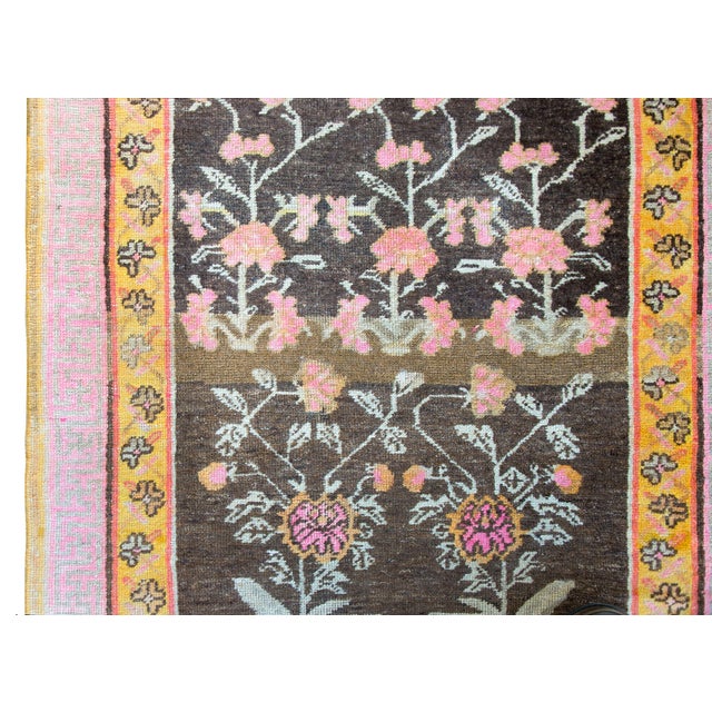 Early 20th Century Central Asian Khotan Rug For Sale - Image 9 of 13