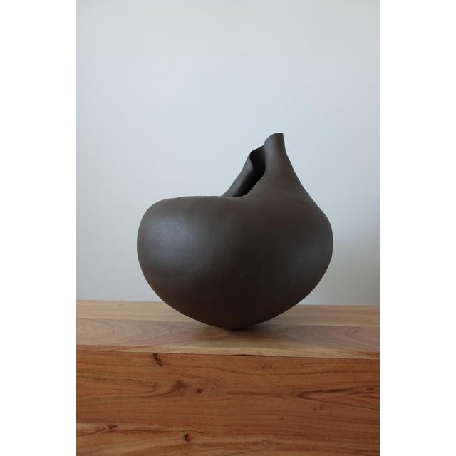 Contemporary Blossom V Sculptural Ceramic Vase by Audrey Vo Van For Sale - Image 3 of 13