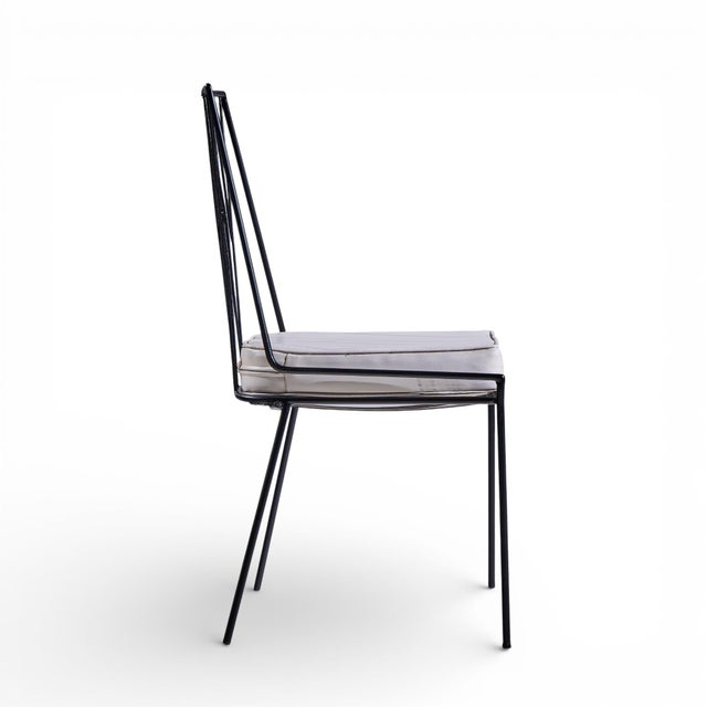 Metal Paul McCobb for Arbuck Pavilion Collection Mid Century Iron Dining Chairs - Set of 6 For Sale - Image 7 of 10