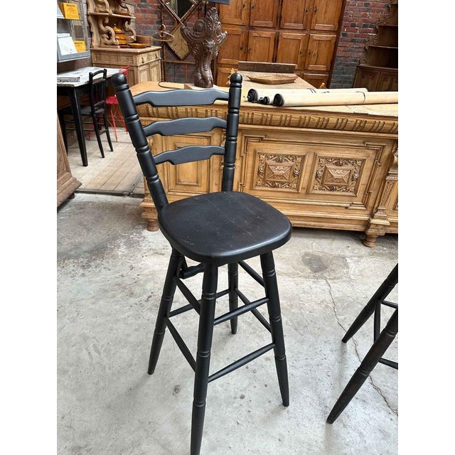 Bar Stools, Set of 3 For Sale - Image 4 of 9
