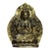 Vintage Gilt Bronze Thousand-Hand Guanyin Statue With Halo For Sale