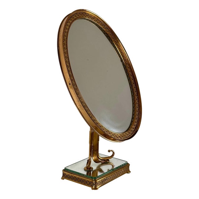 Italian Art Deco Vanity Mirror by Pier Luigi Colli, 1940s For Sale