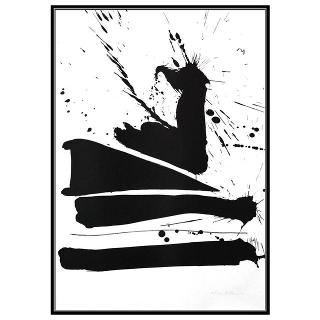 Mid-Century Modern 1960s Automatism B, Robert Motherwell For Sale - Image 3 of 5