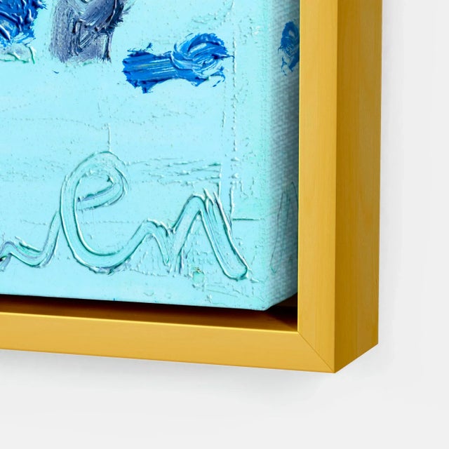 DESCRIPTION: Riding Lady by Anne-Louise Ewen in Gold Frame, Small Textured Art Print SPECIFICATIONS: Type: Textured 3D Art...