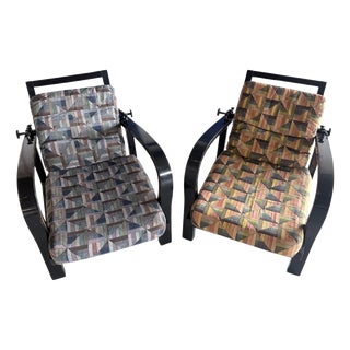 Canadian Art Deco Armchairs, 1970s, Set of 2 For Sale