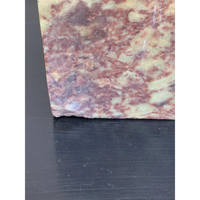 Antique Chinese Art Deco Hand Carved Soapstone Bookends, Pair For Sale - Image 11 of 12