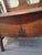 Wood Late 19th Century American Quarter-Sawn Golden Oak Gothic Revival Throne Chair With Storage For Sale - Image 7 of 9