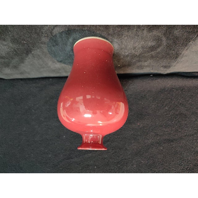 Chinese Ceramic Vase,Kangxi Marked Red Glaze Porcelain Plum Vase For Sale - Image 4 of 11