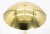 Mid Century Brass & Lucite Ufo Table Lamp With Aluminum Dome Shade For Sale In Chicago - Image 6 of 11