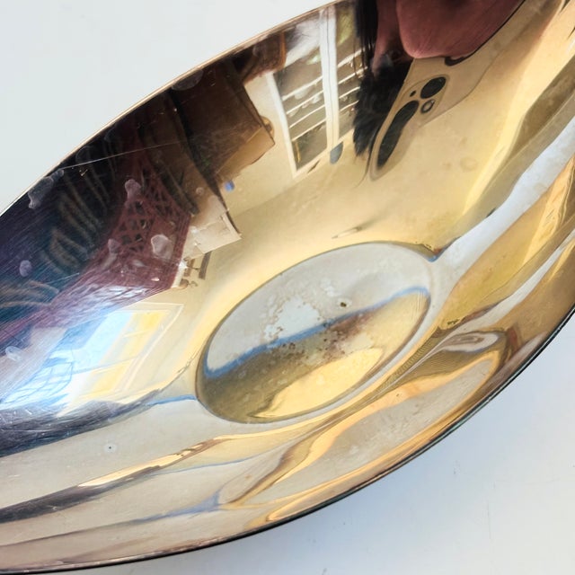 Mid Century Silverplate Bowl by Reed and Barton For Sale In San Francisco - Image 6 of 10