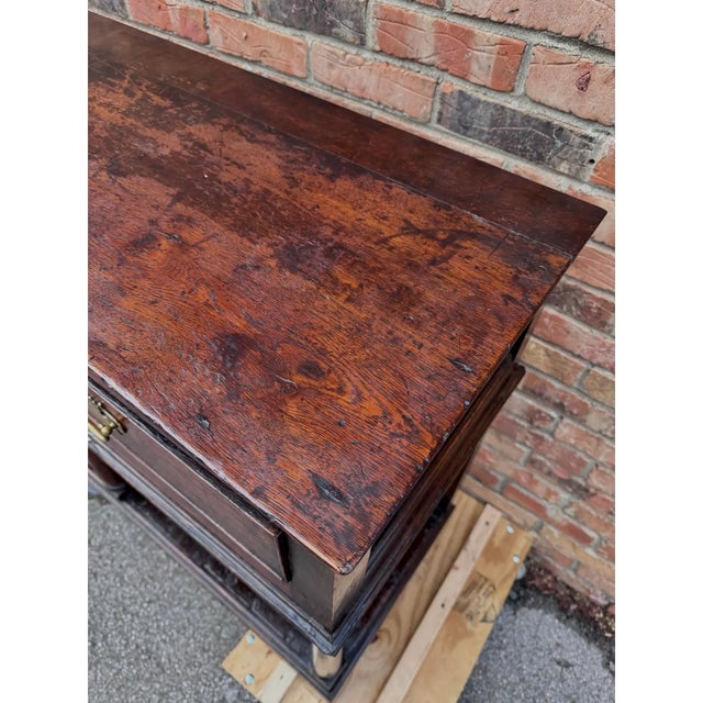 Brown 19th Century English Dresser Base For Sale - Image 8 of 11