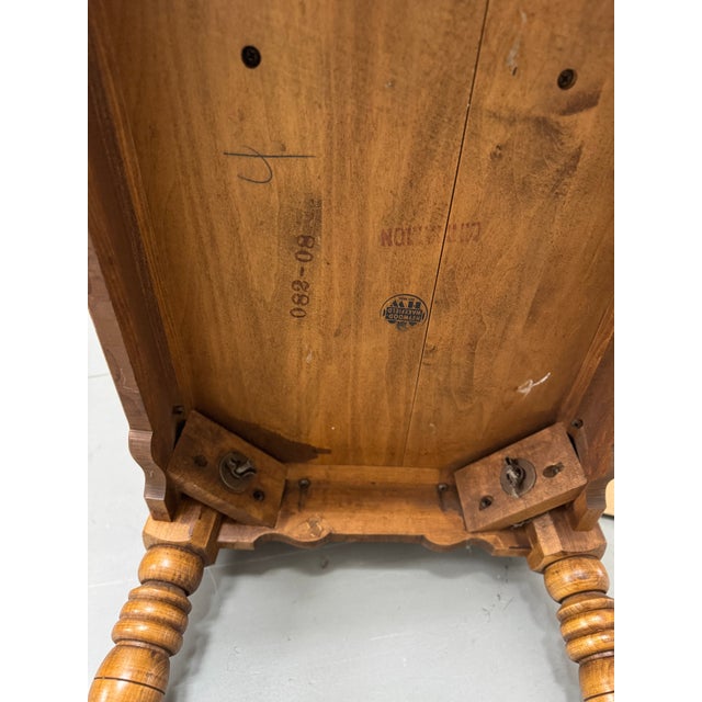 Brown 1950s Haywood-Wakefield "Breadbox" Table - Model M590g (19502 Maple) For Sale - Image 8 of 8