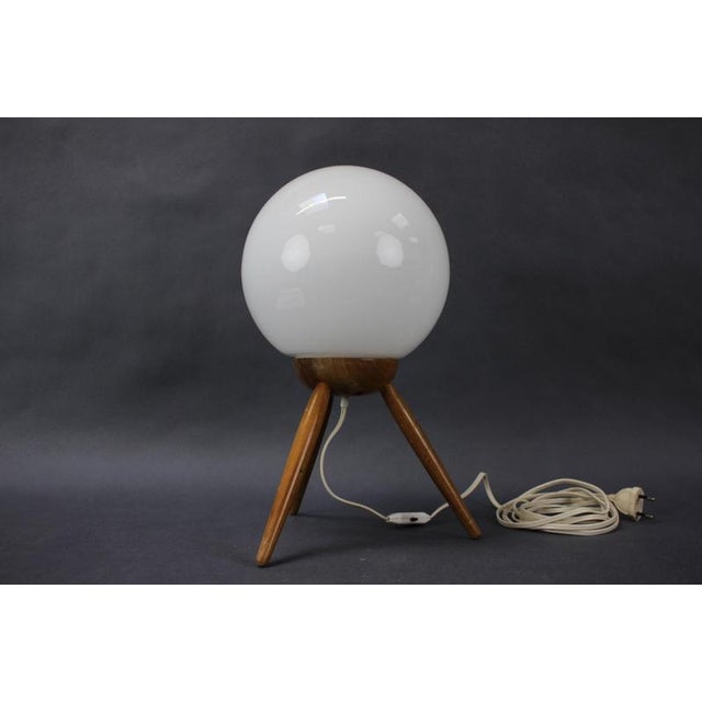 Mid-Century Bedside or Table Lamp, Uluv, 1960s - shows signs of wear and age (scratches, etc.), - in good original...