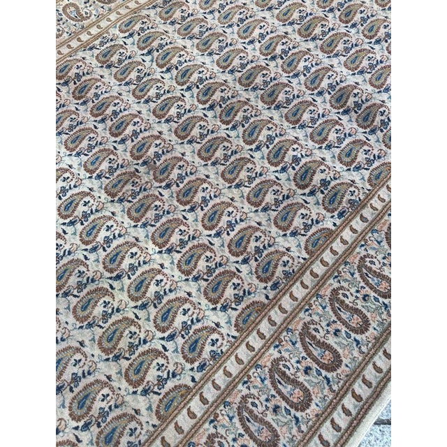 Mid-Century Fine Kashan Rug, 1960s For Sale - Image 9 of 18