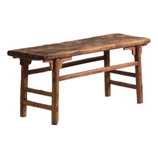Low Console Table in Pine, China, 1900 For Sale