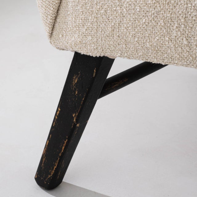 Immerse yourself in the mid-century allure with a set of two 1960s Czechia Upholstered Chairs. Upholstered in a timeless...