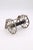 Late 19th century nickel plated brass toilet paper holder by J. L. Mott. These are extremely rare finds, especially in...