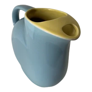 Retro Mid Century Westinghouse Hall China Two Tone Pitcher