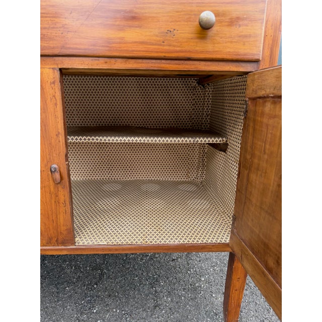 Brown Antique Walnut Sideboard, 1890s For Sale - Image 8 of 13