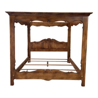 Ethan Allen King Canopy Bed For Sale