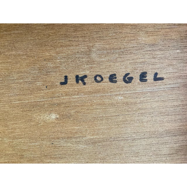 Abstract Expressionist Cubist Spore Painting #2 by Jeff Koegel 1996 For Sale - Image 9 of 9