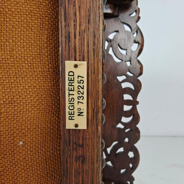 English Jacobean Monk Armchairs from F. Parker & Sons Ltd, Set of 2 For Sale - Image 11 of 17