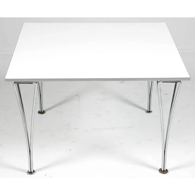 Mid-Century Modern Fritz Hansen by Bruno Mathsson & Piet Hein Super Square Coffee Table For Sale - Image 3 of 8
