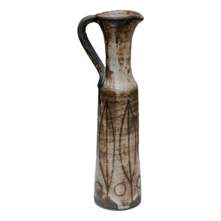 Ceramic Soliflore Vase by Jacques Pouchain for Atelier Dieulefit, 1950s For Sale