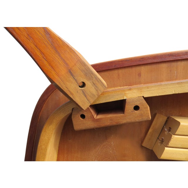 1960s Danish Modern Niels Moller Expandable Teak Dining Table by Gudme Møbelfabrik For Sale - Image 9 of 12