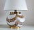 Metal Italian Murano Glass Table Lamp, 1970s For Sale - Image 7 of 16