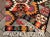 Orange 1960s Vintage Colorful Turkish Kilim Rug - 38.5" X 47" For Sale - Image 8 of 9