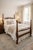 Tiger Maple Colonial Acorn Post Frame Bed Gorgeous tiger maple headboard. This measures 3" shorter width wide than most...