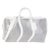 Clear Epi PVC Wavy Keepall Bandoulière 50 For Sale