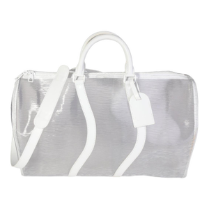 Clear Epi PVC Wavy Keepall Bandoulière 50