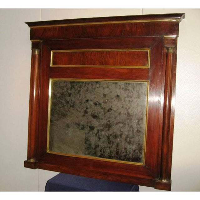 Antique Empire Style Mantelpiece Mirror, Early 19th Century For Sale - Image 16 of 16