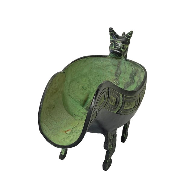 Bronze items or vessels were large-scale produced during the Shang Dynasty. They were mainly used for various ceremonial...