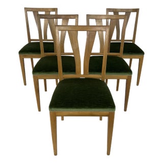 Scandinavian Mid-Century Modern Dining Chairs – Set of 5 For Sale